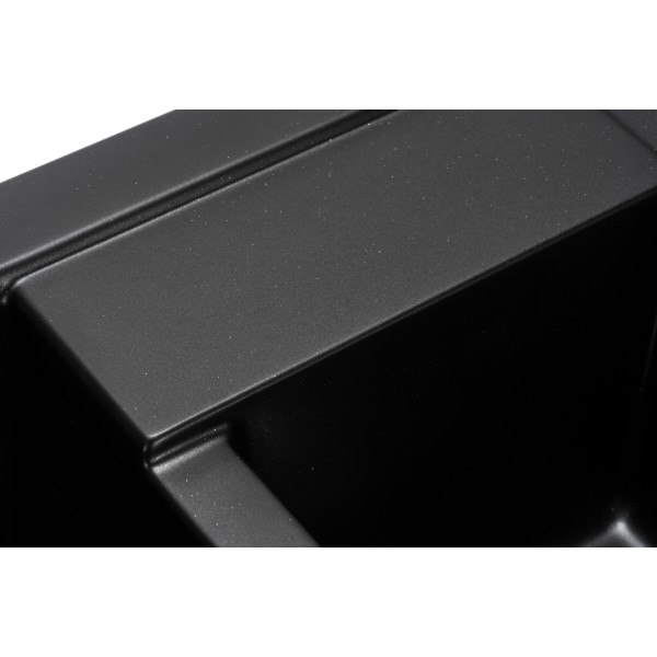 Фото - Мойка кухонная GRANADO Leon Black Shine