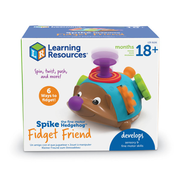 Фото - Сортер Learning Resources Spike The Fine Motor Hedgehog™ - ЇЖАЧОК-НЕПОСЕДА (LER9106)