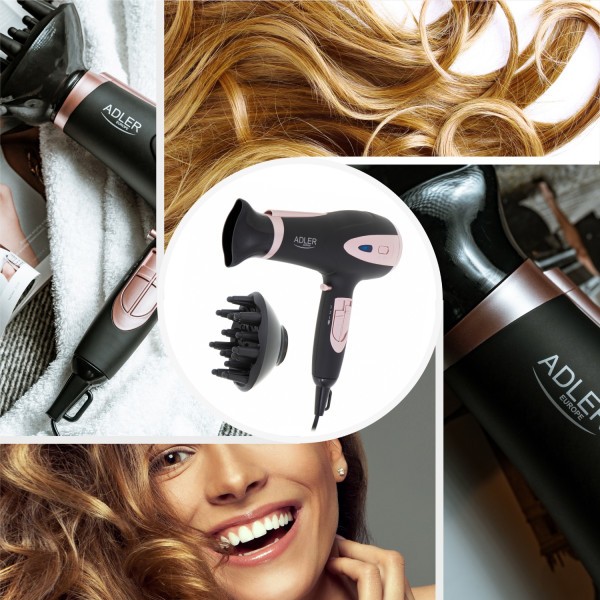 Фото - Фен Adler AD 2248 Black