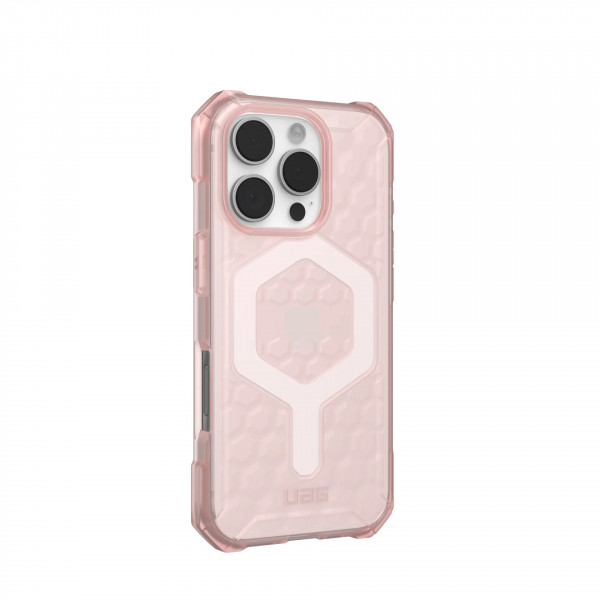 Фото - Чохол для смартфону UAG for iPhone 16 Pro, Essential Armor Magsafe, Rose (114448114C4C)