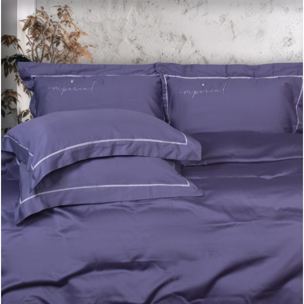 Фото - Простынь двуспальная MirSon Imperial Satin Naples 180х200 см (2200008581695)