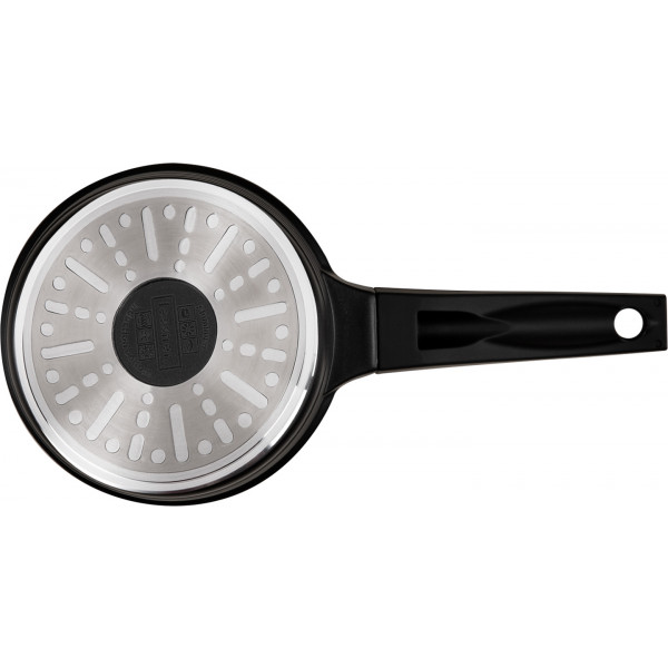 Фото - Ківш Lessner Black Pro New 16 см 1.3 л (55872-16)