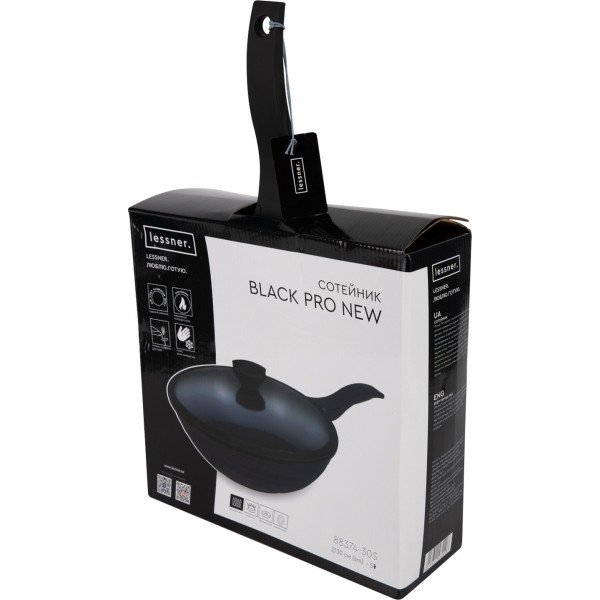 Фото - Сотейник Lessner Black Pro New 30 см (88374-30S)