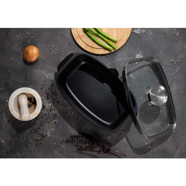 Фото - Каструля Lessner Black Pro New 5.6 л (55873)