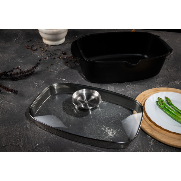 Фото - Каструля Lessner Black Pro New 5.6 л (55873)