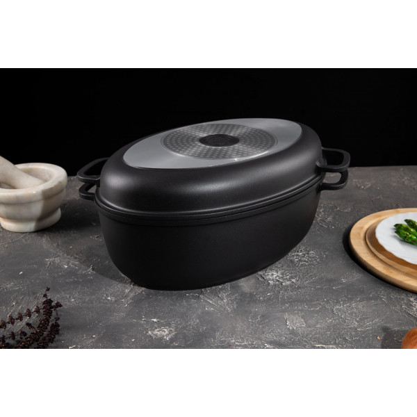 Фото - Каструля Lessner Black Pro New  8 л (55874)