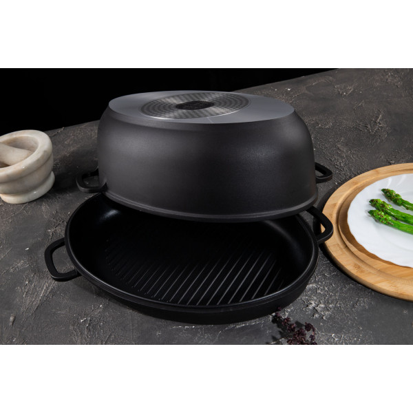 Фото - Каструля Lessner Black Pro New  8 л (55874)