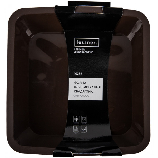 Фото - Форма для приготовления Lessner Chef Choco 25x25x5 см (10252)