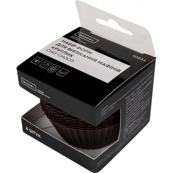 Фото - Форма для приготовления Lessner Chef Choco 6 шт. (10254)
