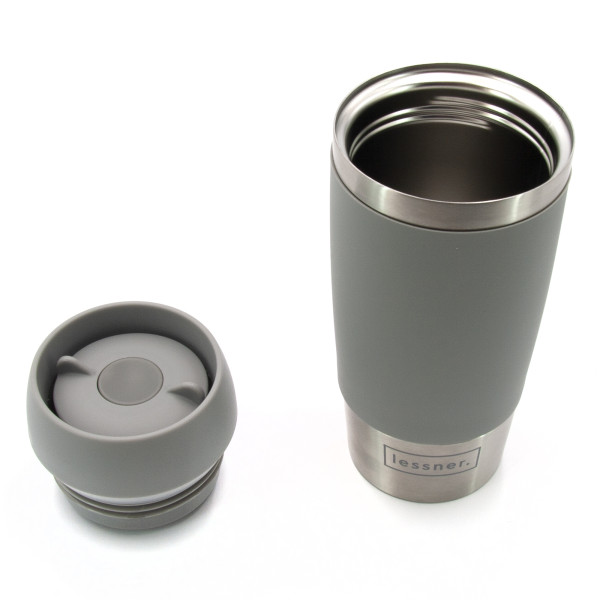 Фото - Термокружка Lessner Flat White 0,4 л (16647FW)