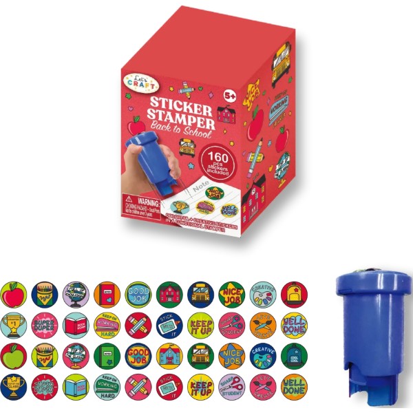 Фото - Штамп Let’s Craft Back to school (SSP001)