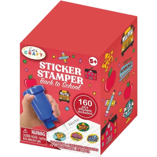 Фото - Штамп Let’s Craft Back to school (SSP001)