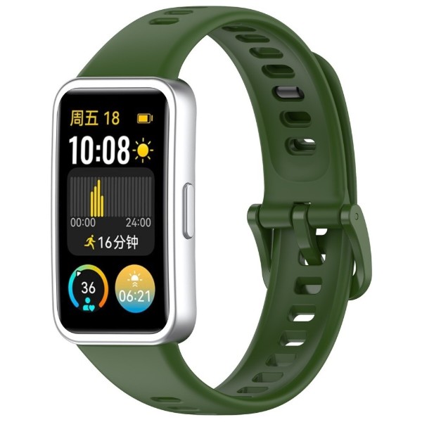Фото - Ремінець для фітнес-браслету BeCover for Huawei Band 8 / 9 / 10 Army Green (714116)