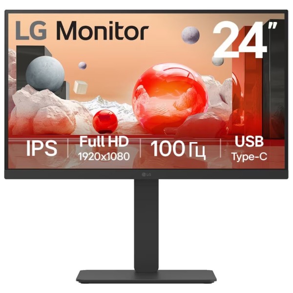 Фото - Монітор LG 24BA650-B