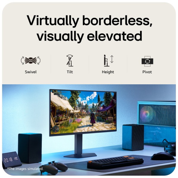 Фото - Монітор ігровий LG 27G550B-B