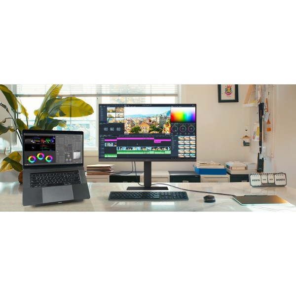 Фото - Монітор LG 27U730A-B