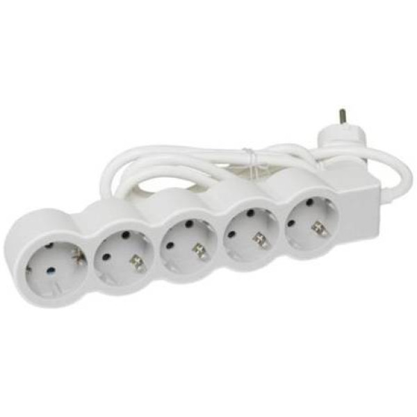 Фото - Подовжувач 220В Legrand STANDARD 5x2K+3 sockets 16 A 1.5 m White/Grey (694555) Фото - Подовжувач 220В Legrand STANDARD 5x2K+3 sockets 16 A 1.5 m White/Grey (694555)