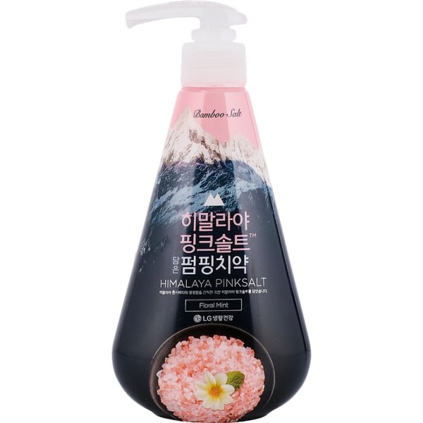 Фото - Зубна паста LG Pinksalt Pumping Floral 285 г (8801051018103)