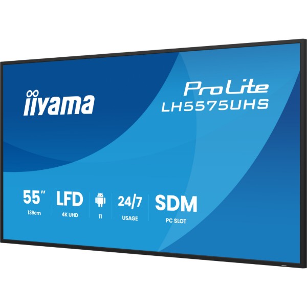 Фото - Інтерактивна панель IIYAMA LH5575UHS-B2AG