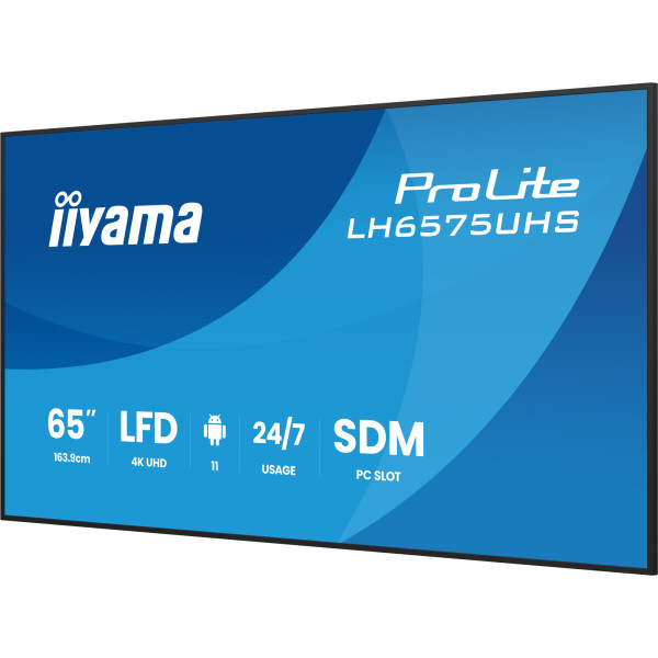 Фото - Інтерактивна панель IIYAMA LH6575UHS-B2AG