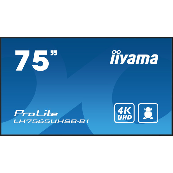 Фото - Интерактивная панель IIYAMA LH7565UHSB-B1