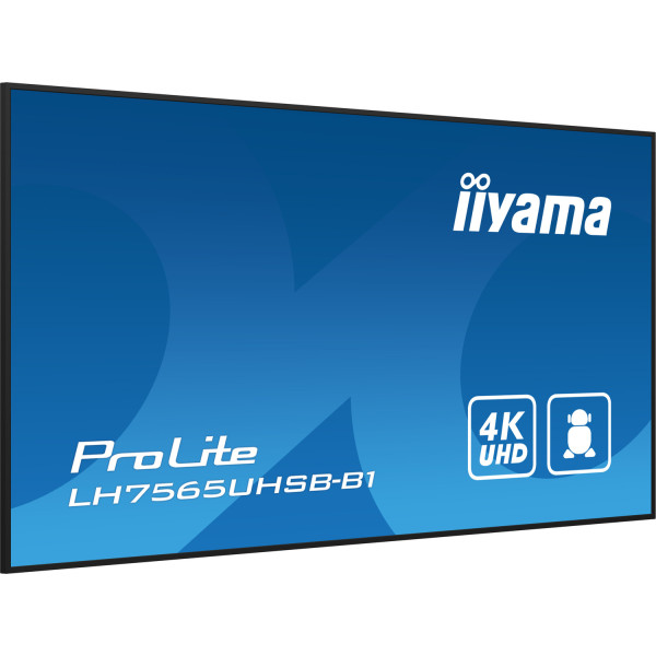 Фото - Интерактивная панель IIYAMA LH7565UHSB-B1