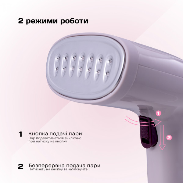 Фото - Вертикальный отпариватель ручной Liberton LHS-6900