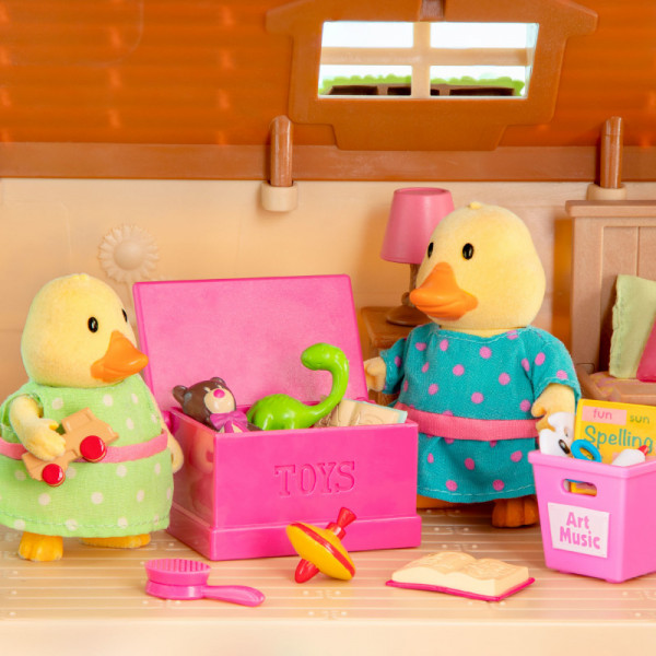 Фото - Колекційні фігурки набір Li'l Woodzeez Великий котеджний будинок (WZ6749Z)