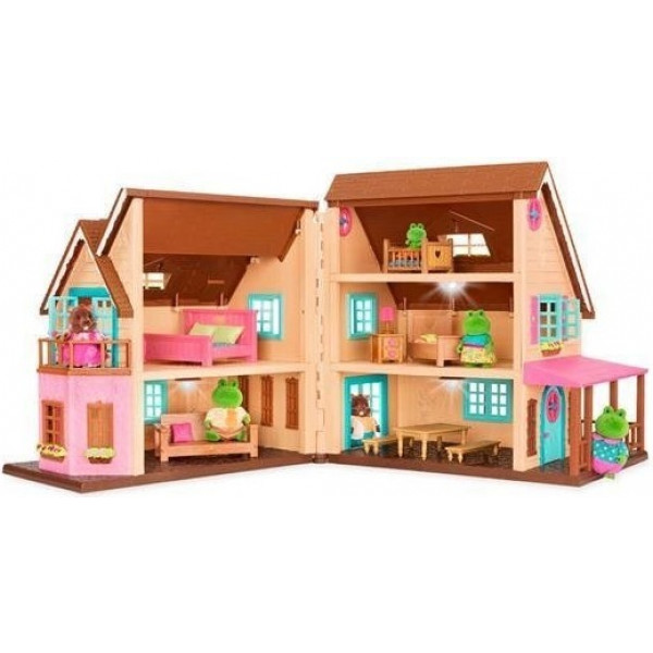 Фото - Колекційні фігурки набір Li'l Woodzeez Великий котеджний будинок (WZ6749Z)