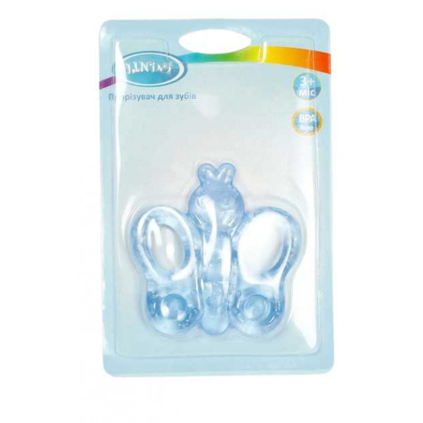 Фото - Прорізувач з охолодженням Lindo метелик блакитний (Li 301 гол б)