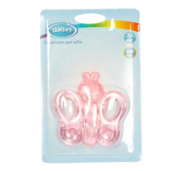 Фото - Прорізувач з охолодженням Lindo метелик рожевий (LI 301 роз б)