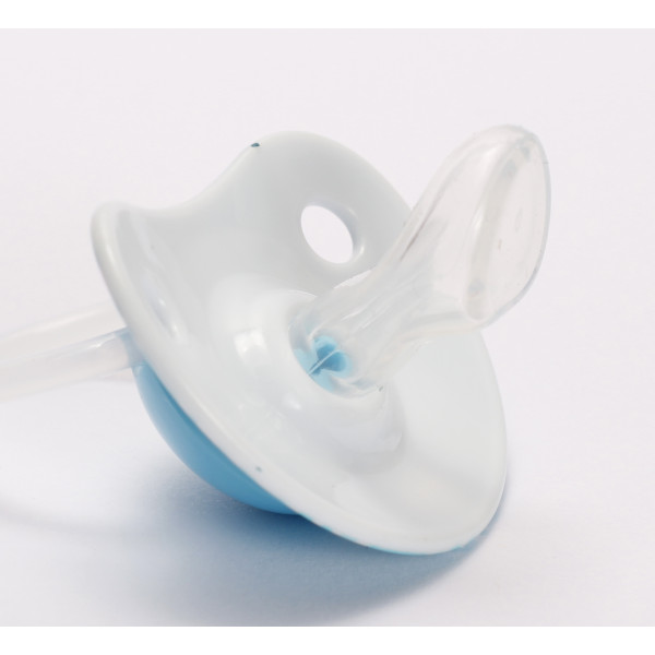 Фото - Анатомічна пустушка Lindo блакитний (Li402/0-6гол)