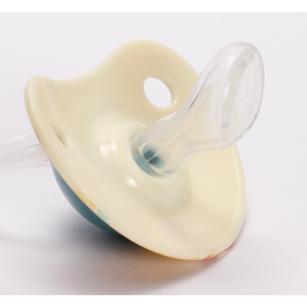 Фото - Анатомічна пустушка Lindo зелений (Li402/0-6зел)