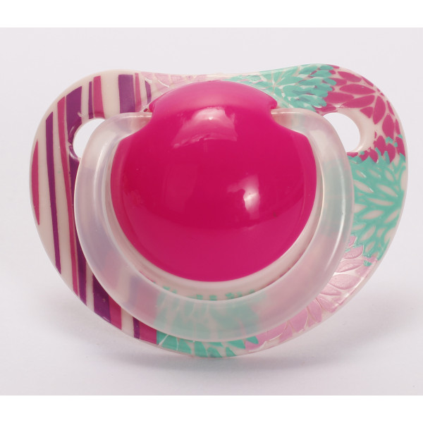 Фото - Анатомічна пустушка Lindo рожевий (Li402/0-6рож)