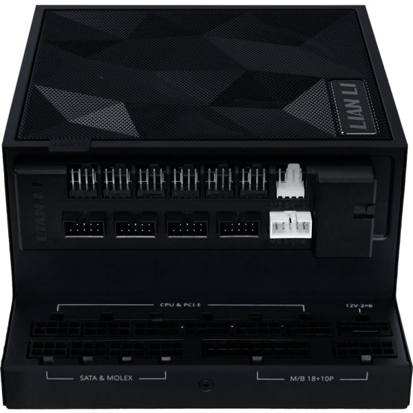 Фото - Блок живлення для ПК Lian Li EDGE GOLD 1200W Black with Hub, EU Cord (G9P.EG1200G.BH00.EU)