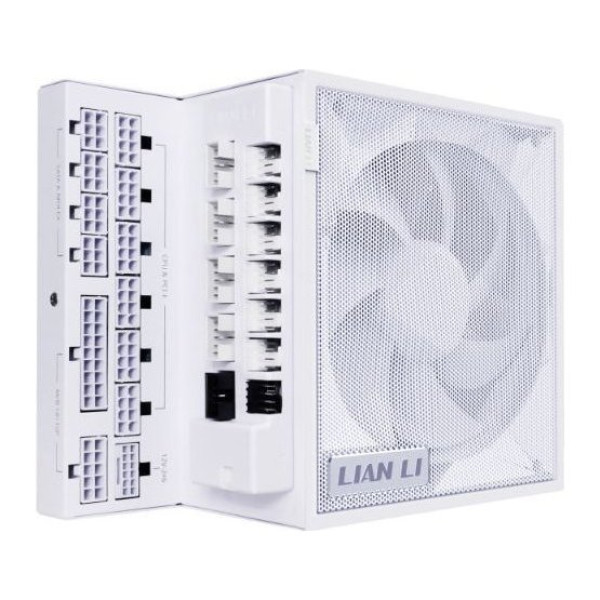 Фото - Блок живлення для ПК Lian Li EDGE GOLD 850W White, EU Cord (G9P.EG0850G.W000.EU)