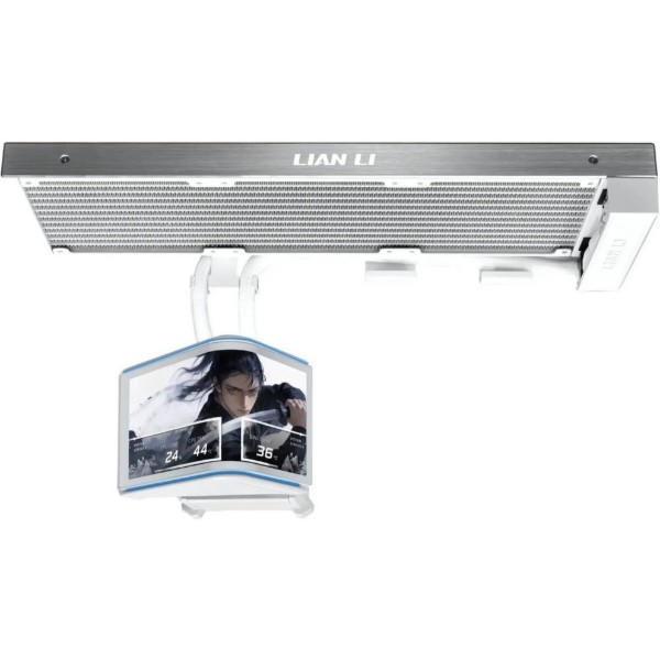 Фото - Водяная система охлаждения Lian Li Hydroshift II OLED Curved 360 Fanless, White (G89.GHS2OLDC36NW.00)