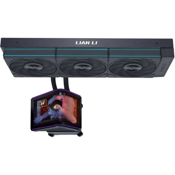 Фото - Водяная система охлаждения Lian Li Hydroshift II OLED Curved 360 P28 Black (G89.GHS2OLDC36PB.00)