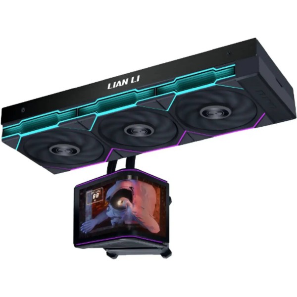 Фото - Водяная система охлаждения Lian Li Hydroshift II OLED Curved 360 TL Black (G89.GHS2OLDC36TB.00) Фото - Водяная система охлаждения Lian Li Hydroshift II OLED Curved 360 TL Black (G89.GHS2OLDC36TB.00)
