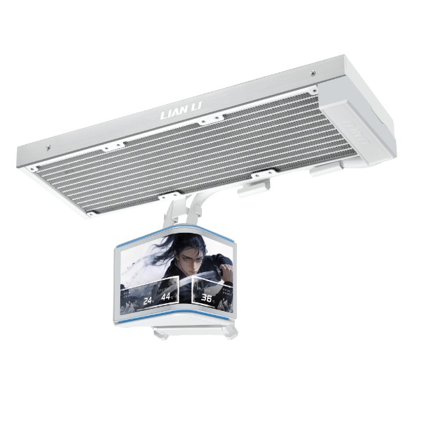 Фото - Водяная система охлаждения Lian Li Hydroshift II OLED Curved 360 TL, White (G89.GHS2OLDC36TW.00)