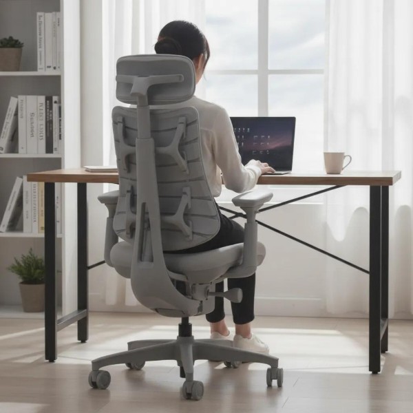 Фото - Крісло офісне LiberNovo Omni Space Gray 48 см (CP-GW-0000015-00-00)