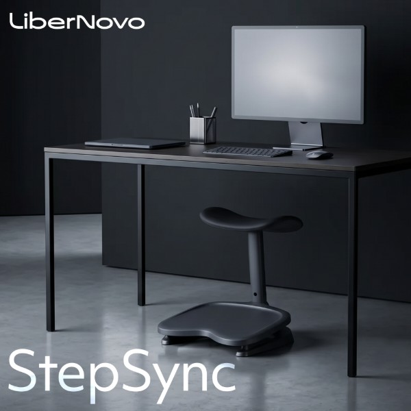 Фото - Подставка для ног регулируемая LiberNovo StepSync Footrest Graphite for Omni Gen (CP-GW-2000095-00-05)