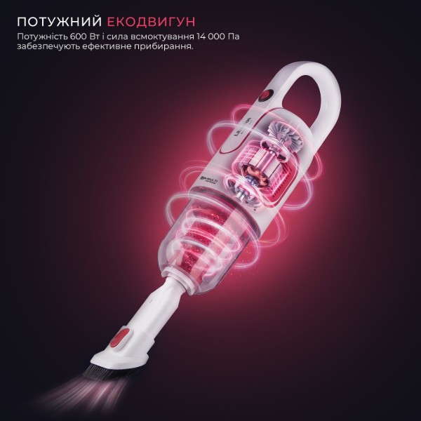 Фото - Пылесос ручной для дома Liberton LVC-4316
