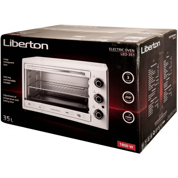 Фото - Піч електрична Liberton LEO-351 Black