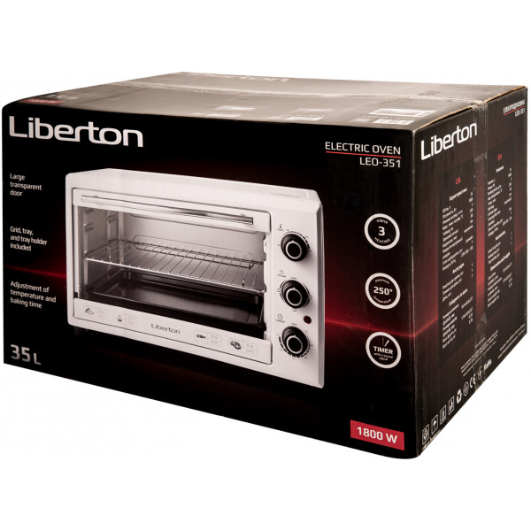 Фото - Печь электрическая Liberton LEO-351 White