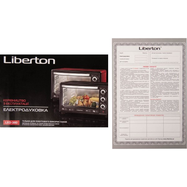 Фото - Печь электрическая Liberton LEO-380 White