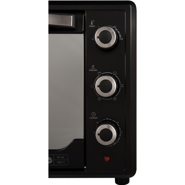 Фото - Піч електрична Liberton LEO-480 Black Mirror