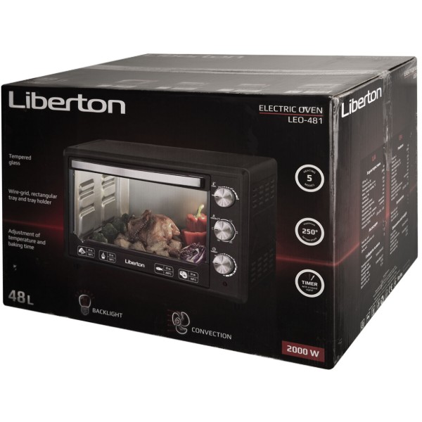 Фото - Піч електрична Liberton LEO-481 Silver
