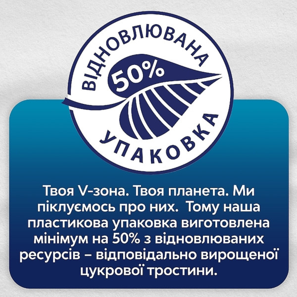 Фото - Прокладки гігієнічні Libresse Natural Care Ultra Normal 20 шт. (7322540137613)