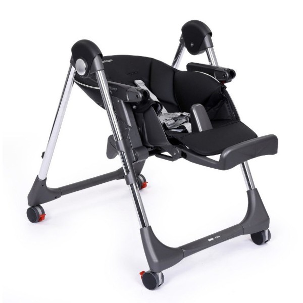 Фото - Стульчик для кормления трансформер Peg-Perego Prima Pappa Follow Me Hi-Tech LicoricE (черный ХайТек)